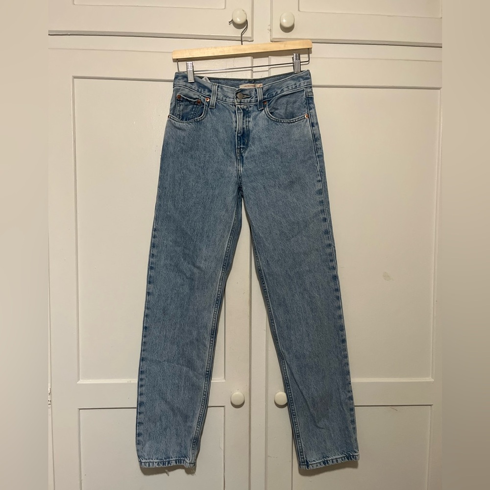 Levi’s Low Pro Straight Jeans | Light Wash Denim | Waist 25 Women’s Low Rise Y2K